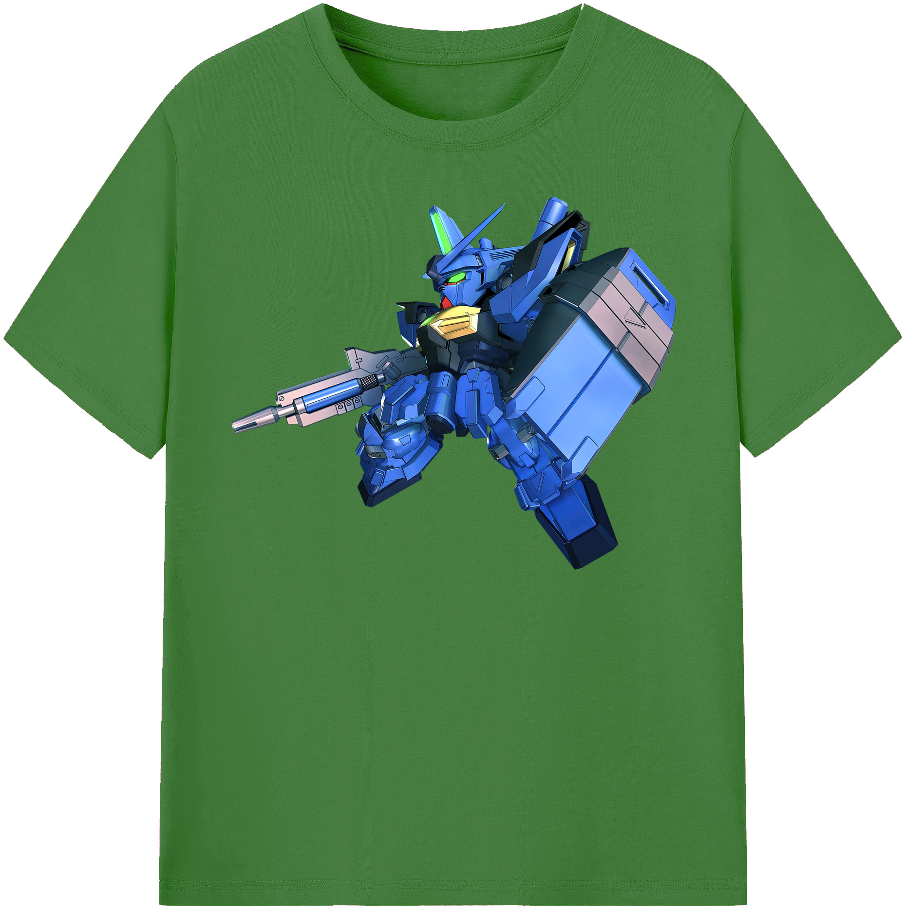（画像用） 機動戦士ガンダム Mobile Suit Gundam レディースカジュアルプリントTシャツ（綿100％）